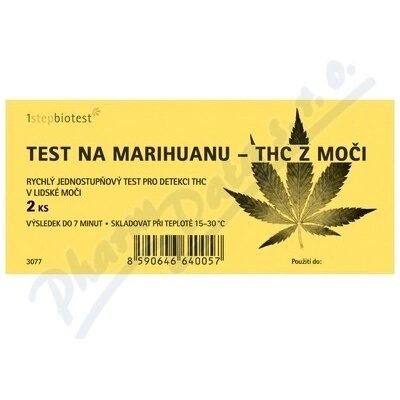 IVD Biotech drogový test na marihuane - THC z moču 2 ks