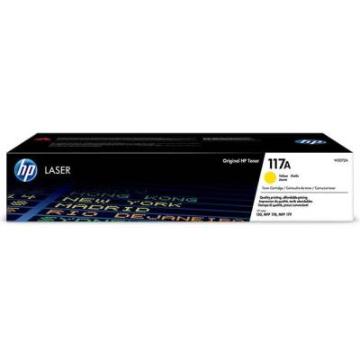 HP Тонер W2072A, 117A, 700 страници/5%, Yellow (W2072A)