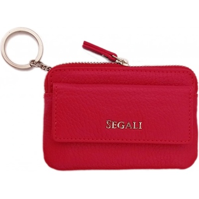 Klíčenka Kožená Segali SG-7483 red – Zboží Dáma