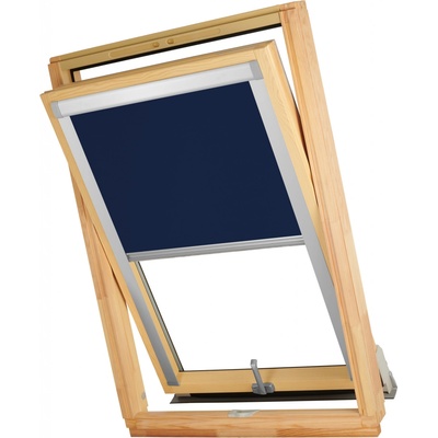 Dekodum Termoizolační roleta na střešní okno Velux SK06/S06/606 cm Navy Silver