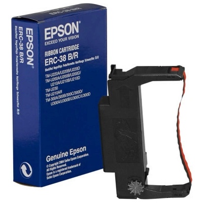 Epson C43S015374 (ERC-38), originálna páska, čierna