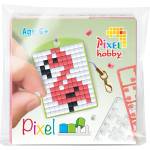 Pixelhobby Мозайка с пиксели Pixelhobby, Ключодържател - Фламинго (23134)