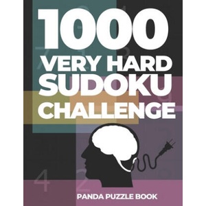 1000 Very Hard Sudoku Challenge: Brain Games for Adults - Logic Games For Adults | Panda Puzzle Book (ISBN: 9781696568043)