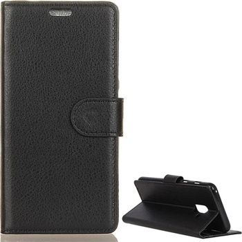 Gigapack Samsung A6+ (2018) GIGAPACK Калъф за поставяне, кожен ефект FLIP, премиум, BLACK GP-76960 (GP-76960)