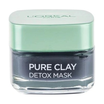 L'Oréal Pure Clay Detox Mask интензивна почистваща маска за лице 50 ml за жени