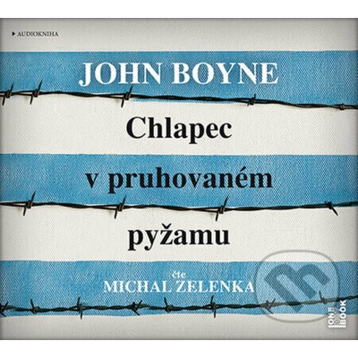 Chlapec v pruhovaném pyžamu Dva malí kluci na opačných stranách velkého plotu