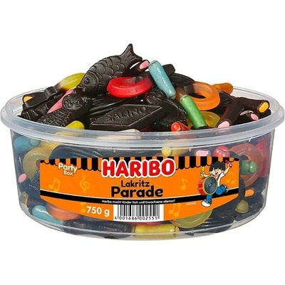 Haribo Lakritz Parade lékořicový mix 0,75 g