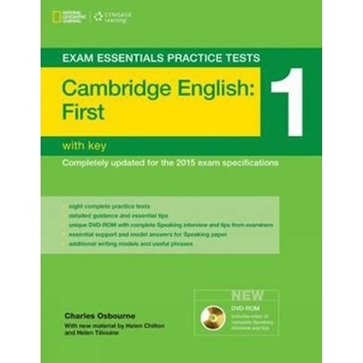 EXAM ESSENTIALS PRACTICE TESTS: CAMBRIDGE ENGLISH: FIRST FCE 1 with DVD-ROM with KEY OSBOURNe Ch., CHILTON, H., TILIOUINe H.