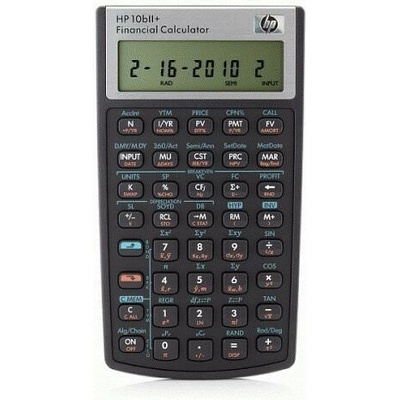 HP Inc. HP 10bII+ Financial Calculator-Bluestar - Finanční kalkulátor