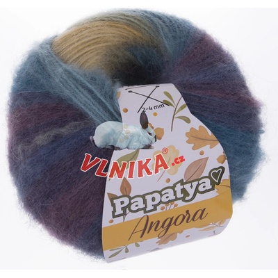 Kamgarn Příze Papatya Angora Batik Varianta: 556-62