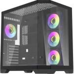 darkFlash FT418 PRO + 7 ARGB Black