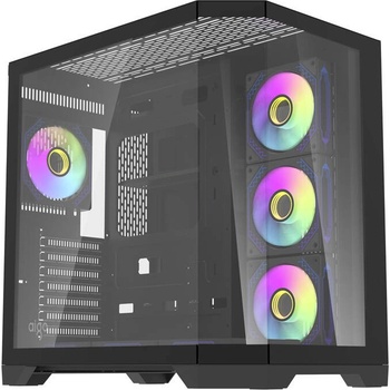 Image 1 of darkFlash FT418 PRO + 7 ARGB Black
