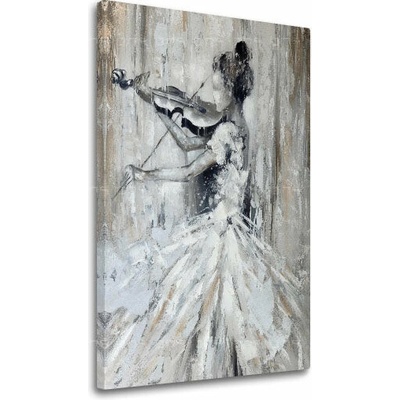 Obraz na plátne HUSLISTKA - 60x90 cm