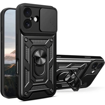 Gigapack iPhone 17 GIGAPACK Defender Силиконов протектор за телефон, удароустойчив, протектор за камера, ЧЕРЕН GP-173269 (GP-173269)