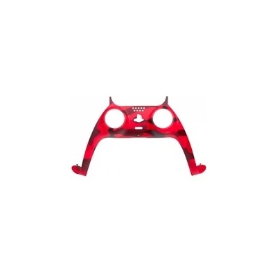 Piranha - červený maskáčový skin na ovladač PS5