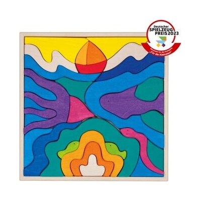 Goki Mozaika z masivu kostky Oceán 31 ks