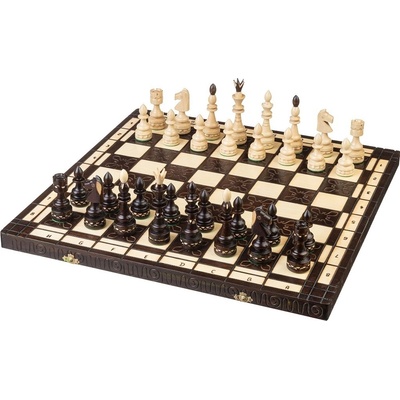 Drevený šach Monarch