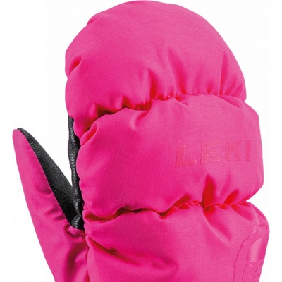 Leki Little Eskimo Mitt Short ružová