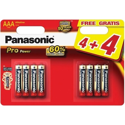 PANASONIC ProPower AAA 8ks LR03PPG/8BW