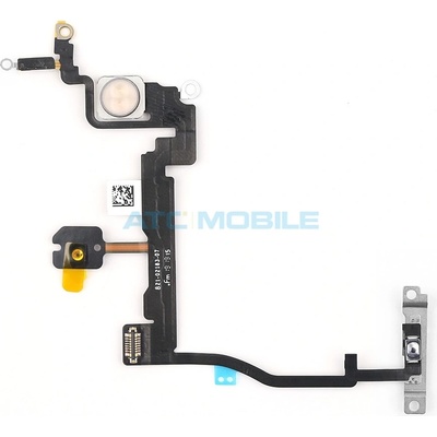 iPhone 11 Pro flex kabel s tlačítky ON/OFF s držákem a bleskem
