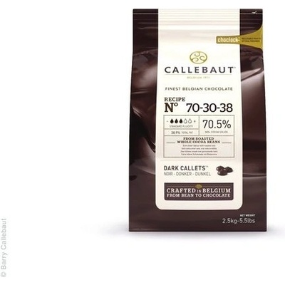 Callebaut Belgická 70% 2,5 kg hořká