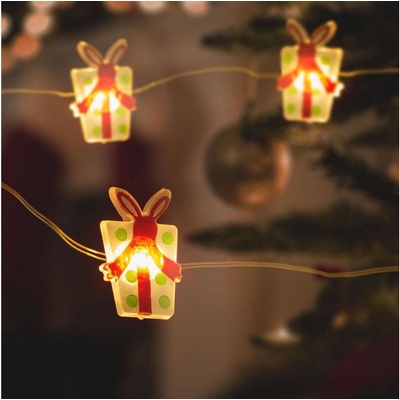 Family LED Vánoční řetěz 20xLED 2xAA 2,2m teplá bílá LC3548