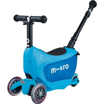 MICRO Mini2go Deluxe Plus koloběžka modré