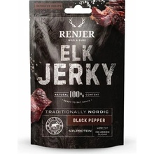 Renjer Sušené losí maso Modern Nordic Elk Jerky Black Pepper 25 g