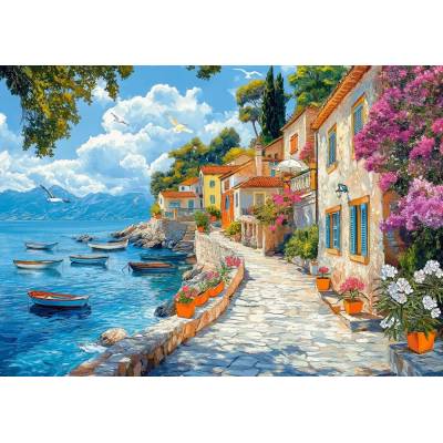 Castorland - Puzzle Mediterranean Walk - 500 piese