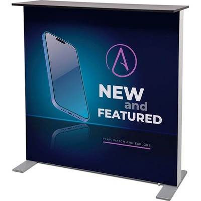 Jansen Display Brightbox Counter Fold&Go, 1000 x 1025 mm