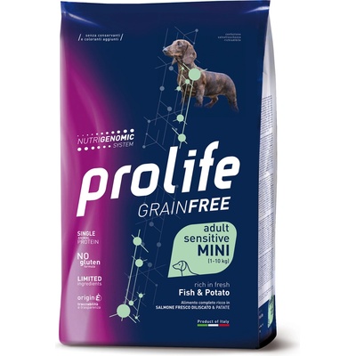 Prolife Dog Prolife Grainfree Sensitive Mini Fish & Potato - 7 кг