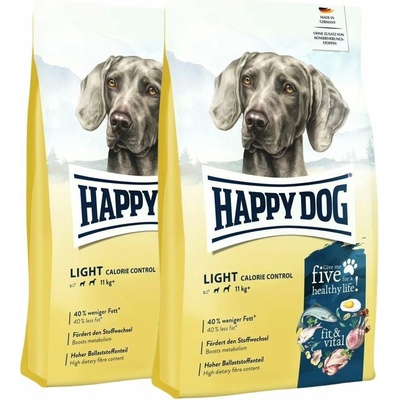Happy Dog Adult Fit & Vital Light Calorie Control 2 x 12 kg