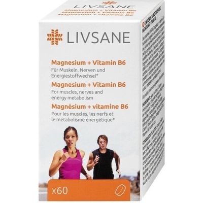 Livsane Magnézium + Vitamín B6 60 tabliet