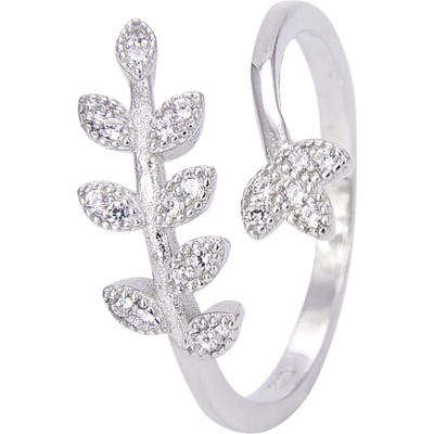 Silenti Jewelry Сребърен пръстен "Слава" - 6 - 52мм (16.6мм диам. )