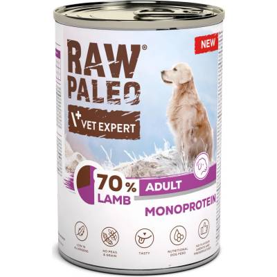 VetExpert Raw Paleo Monoprotein Adult Jahňacie 400 g