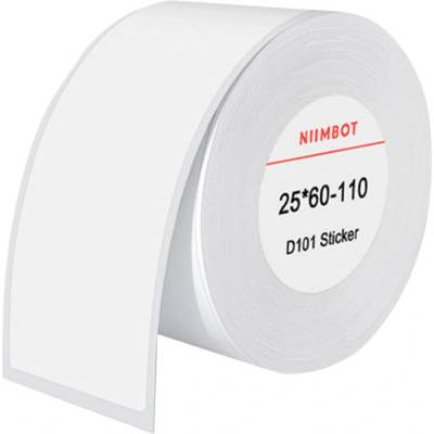 NIIMBOT Термо етикети Niimbot 25x60 мм, 110 бр. , бели (T25*60-110WHITE)