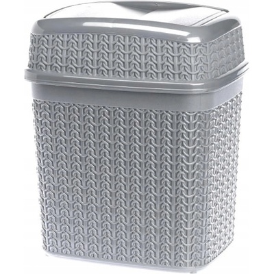 Galicja Preklápací kôš WILLOW 5 l sivý