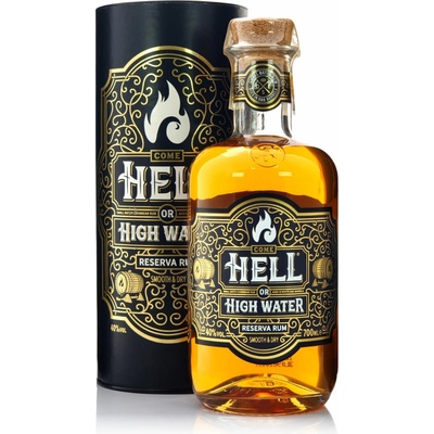 Hell Or High Water Reserva Rum 40% 0,7 l (holá láhev)