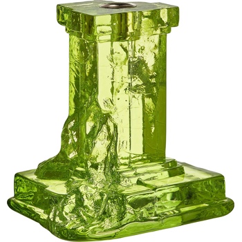 Kosta Boda Свещник за класическа свещ Rocky Baroque 15 см зелен (7062313)
