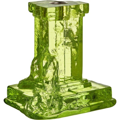 Kosta Boda Свещник за класическа свещ Rocky Baroque 15 см зелен (7062313)