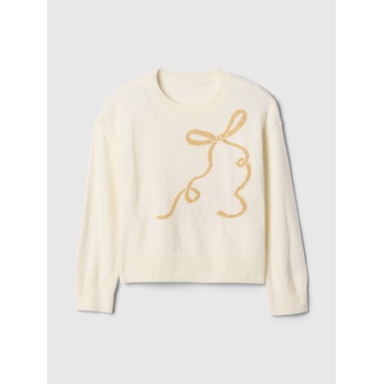 GAP Бебешки пуловер CashSoft GAP GAP | Bezhov | Момичешки | 12-18 месеца