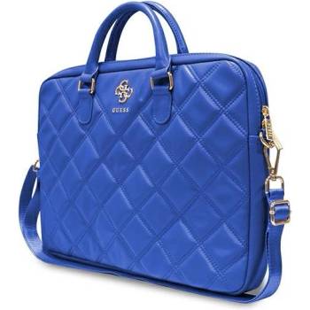 GUESS Guess Quilted 4G Чанта за лаптоп, 16", син