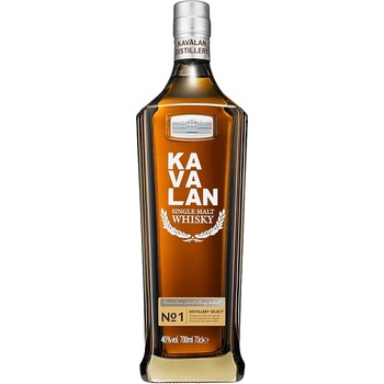 Kavalan Distilery Select - малцово тайванско уиски 700ml