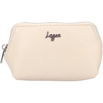 Lagen Dámská kožená mini peněženka BLC/5695/123 OFF WHITE