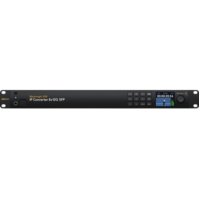 Blackmagic 2110 IP Converter 8x12G SFP