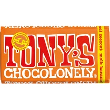 Tony’s Chocolonely – mléčná , karamel a mořská sůl, 180 g