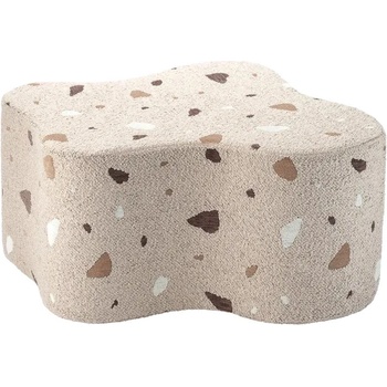 Wigiwama Светлокафяв детски пуф от букле и шенил Terrazzo Cloud - Wigiwama (W598895)