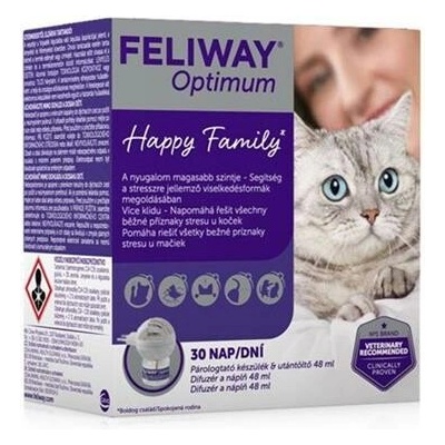 CEVA Feliway Optimum difuzér + lahvička s náplní 48 ml – Hledejceny.cz