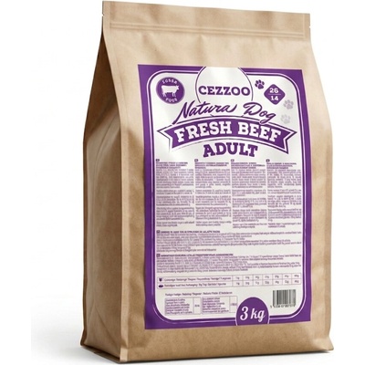CEZZOO Natura Dog Fresh Beef Adult 3 kg