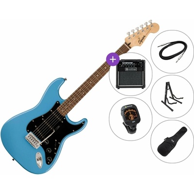 Fender Squier Sonic Stratocaster LRL Premium SET California Blue